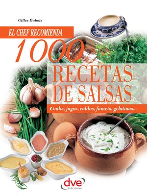 cover image of 1000 recetas de salsas